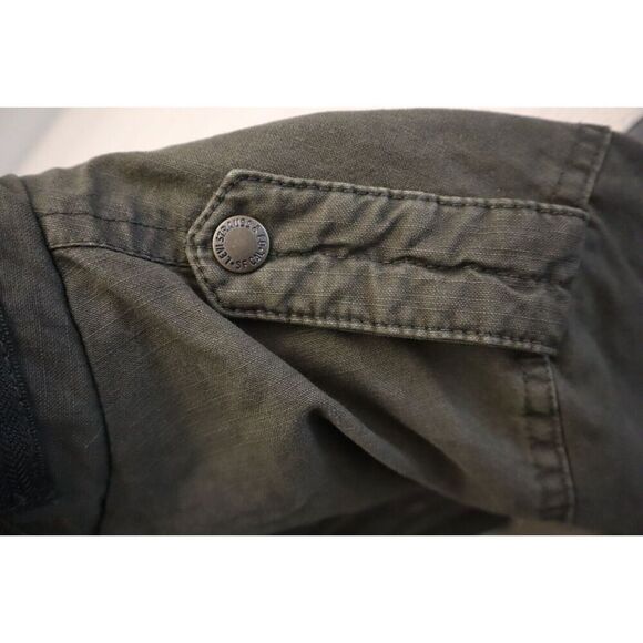 Levi's LM7RC485 Men's Size Large Utility Military Field Jacket Olive Green - Picture 11 of 16